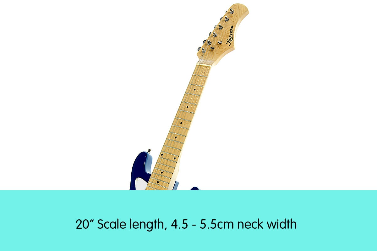 Karrera 30in Children's Electric Guitar - Blue