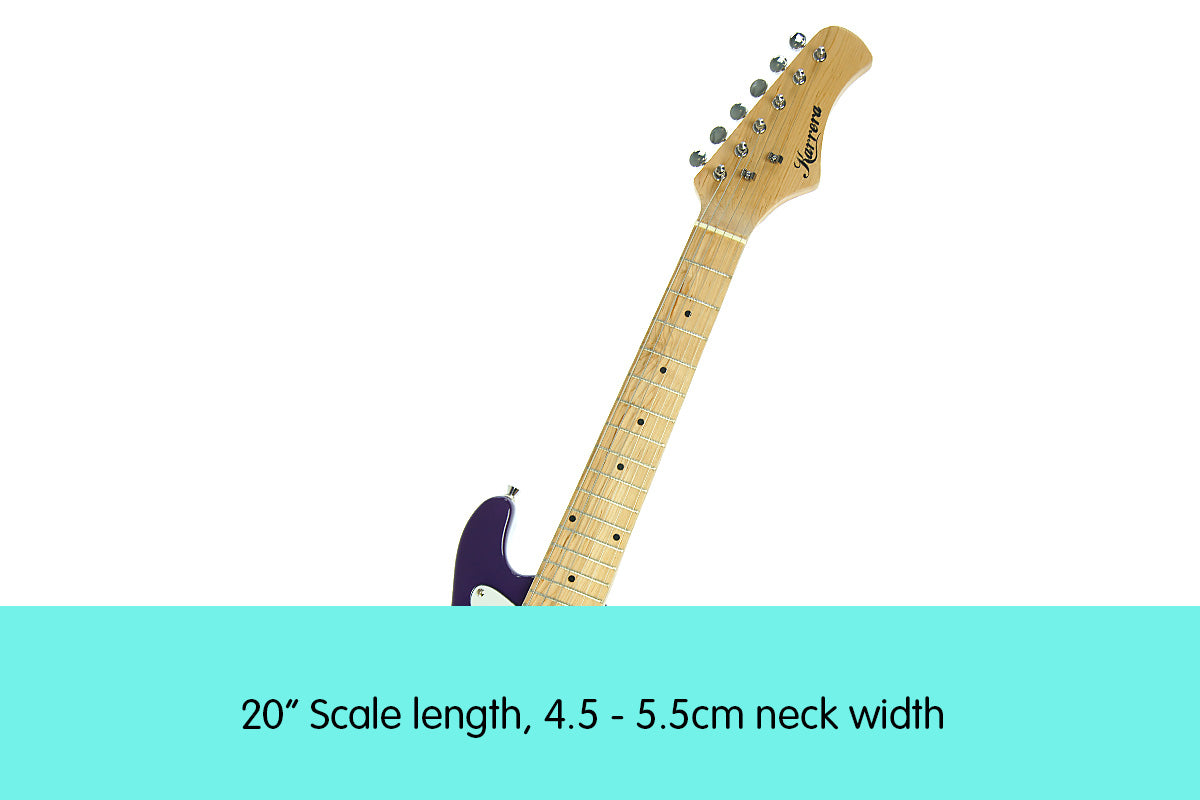 Karrera 30in Children's Electric Guitar - Purple