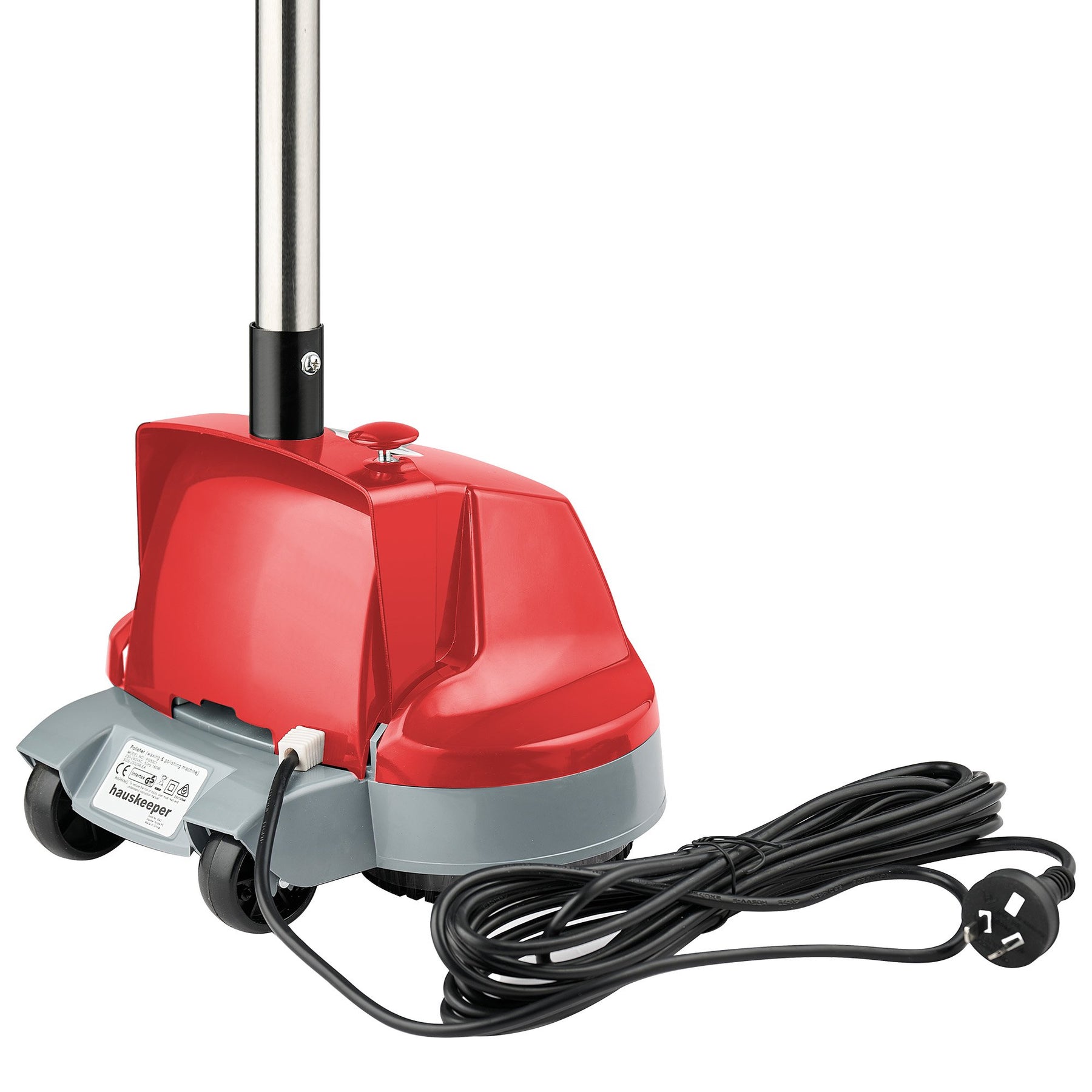 Premium Klika Hauskeeper 5 in 1 Electric Floor Polisher - Red