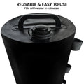 Wallaroo 4 Pack 10L Black Gazebo Water Weight Bags Eco Friendly Anchors