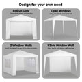 Wallaroo 3x3m Outdoor Party Wedding Gazebo Tent - White, Water & UV Resistant - SuperSaverAU - view 3