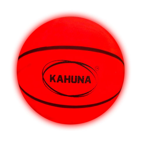 Kahuna Light-Up Glow Basketball - Size 3 Mini, LED, Glow in the Dark - SuperSaverAU - view 1