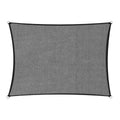Wallaroo 280GSM Outdoor Sun Shade Sail with 95% UV Block - Grey 3m x 4m