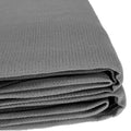 Wallaroo Triangle Shade Sail 5 x 5 x 5M Grey - Blocks 95% UV, Easy Install - SuperSaverAU - view 3