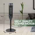 Pronti Ceramic Tower Heater 2000W with Remote Control & Oscillating Base 86cm - SuperSaverAU - view 3