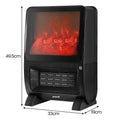 Pronti 2000W 3D Fire PTC Electric Portable Room Heater - SuperSaverAU - view 3
