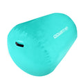 Powertrain Inflatable PVC Gymnastics Air Barrel Exercise Roller - Green, 120 x 75cm