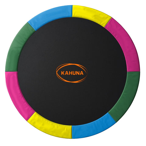 Kahuna Rainbow 6ft Anti-Graze Trampoline Mat & Safety Pad Set