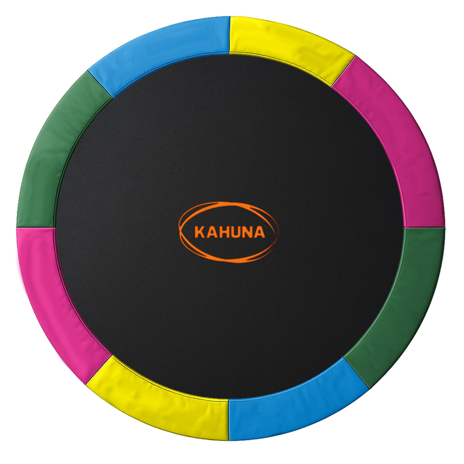 Kahuna Rainbow 10ft Anti-Graze Trampoline Mat & Safety Pad Set