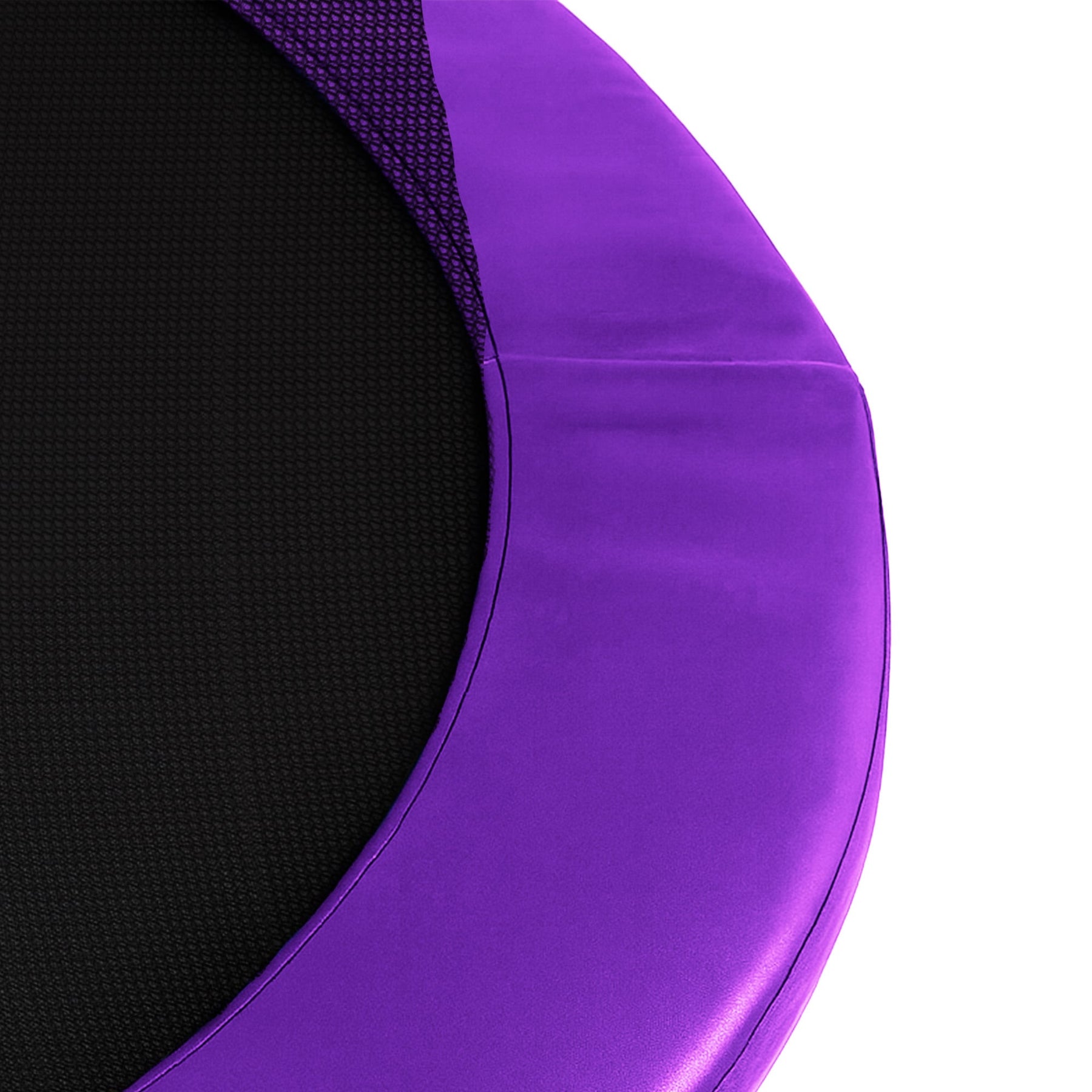 Kahuna Purple 10ft Trampoline Safety Pad & Net Set with Double-Lock Entry