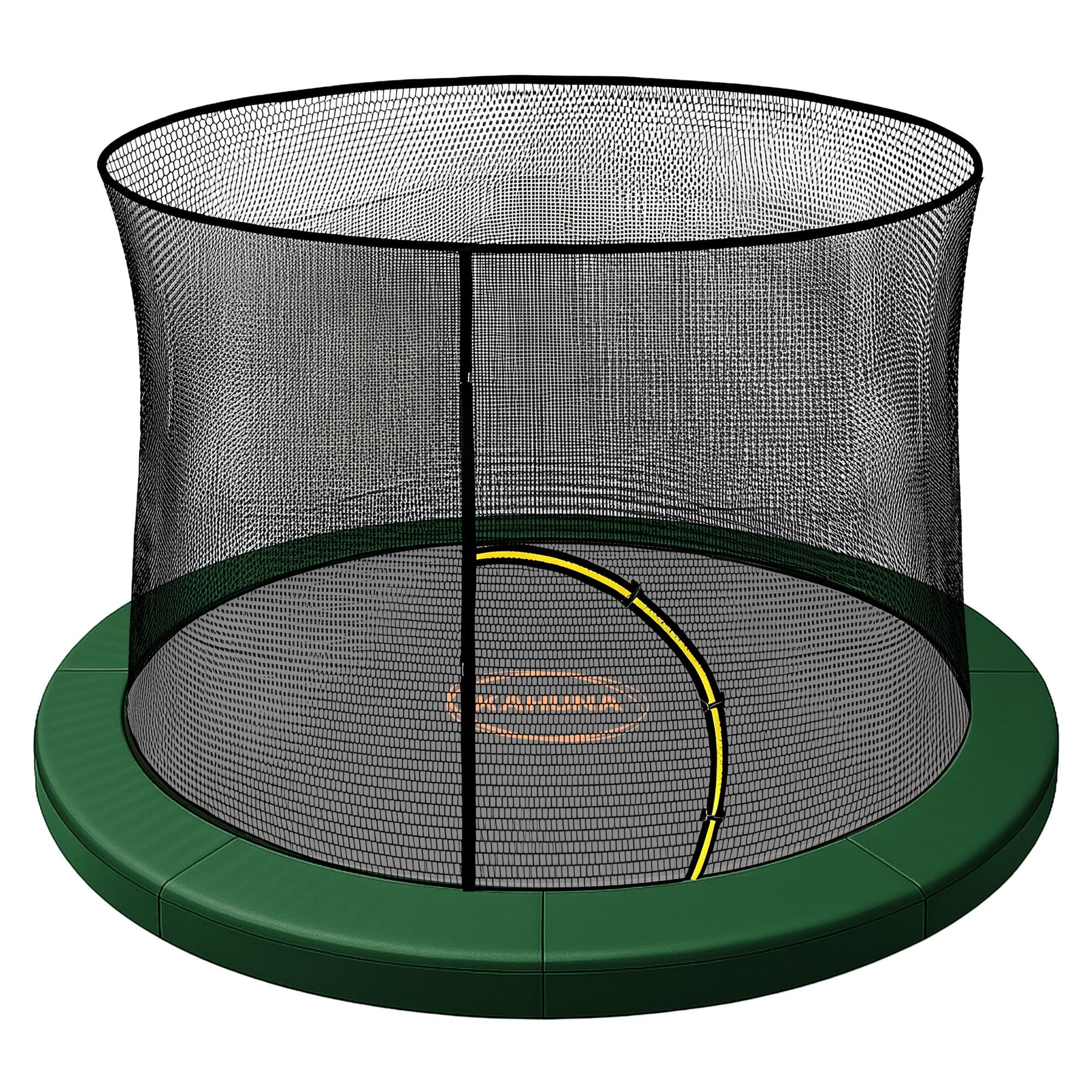 Kahuna Green 14ft Trampoline Safety Pad & Net Set