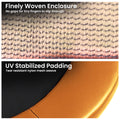 Kahuna Orange 14ft Trampoline Safety Pad & Net Set