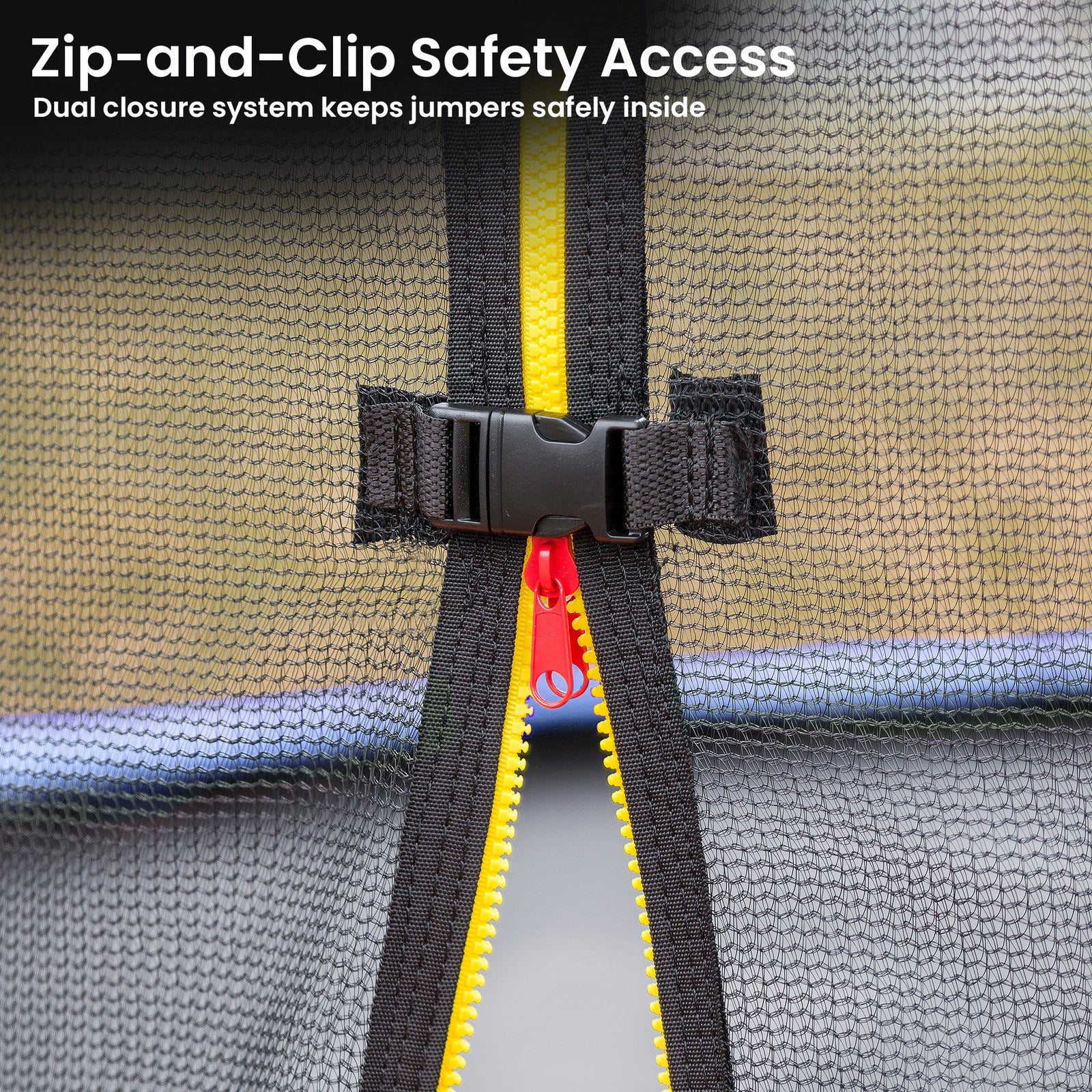 Kahuna Orange 14ft Trampoline Safety Pad & Net Set