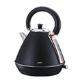 Pronti 1.7L Kettle - Rose Trim Stainless Steel, Black - SuperSaverAU - view 1