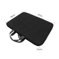Klika Water-Resistant Laptop Sleeve Bag for 13.3” Laptops, Black, Lightweight - SuperSaverAU - view 3