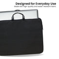 Klika Water-Resistant Laptop Sleeve Bag for 13.3” Laptops, Black, Lightweight - SuperSaverAU - view 5