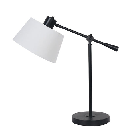 Sarantino Adjustable Metal Table Lamp, Black, 15-Degree Swing, Rust-Resistant - SuperSaverAU - view 1