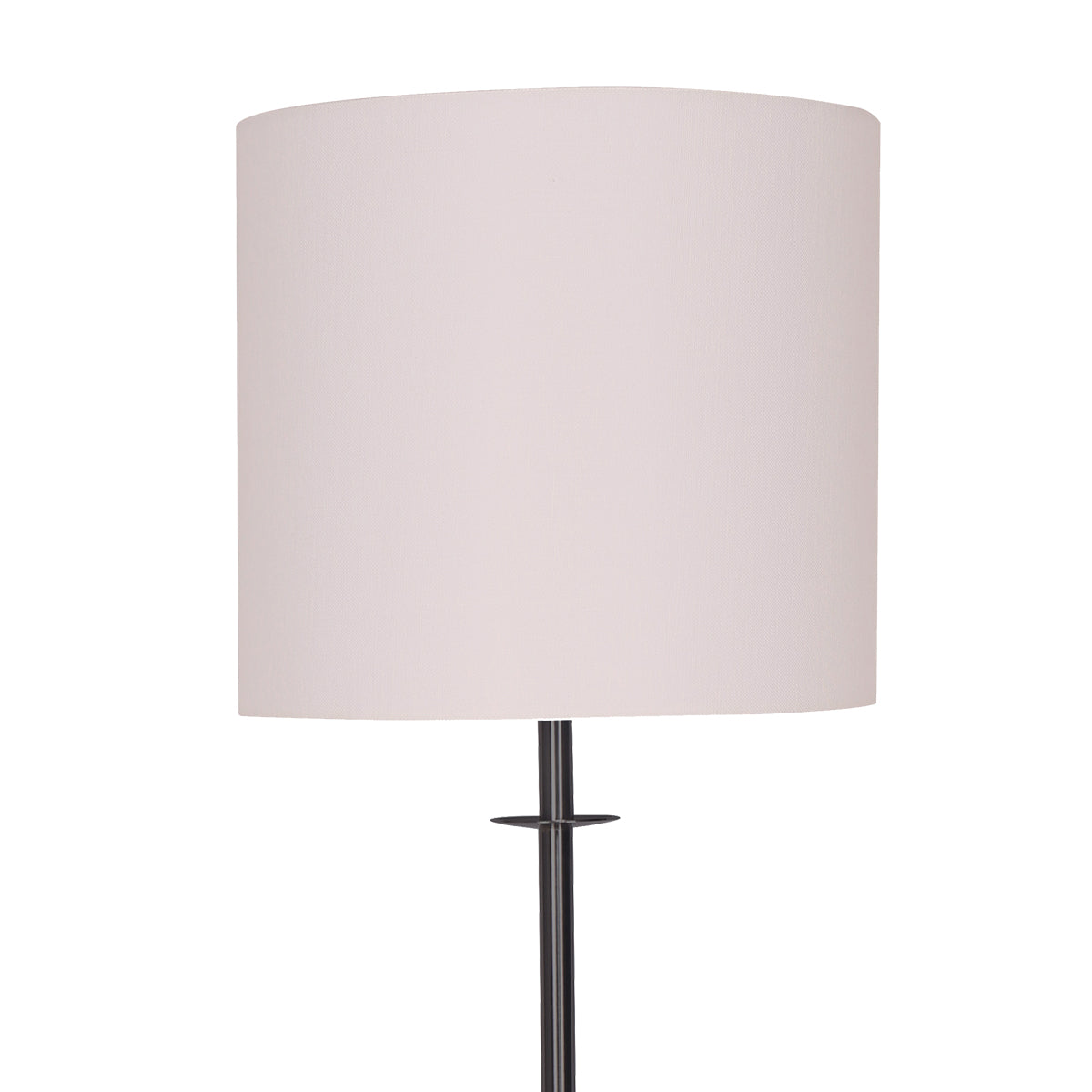 Sarantino Concrete & Metal Table Lamp, 23 x 76cm, White Linen Shade, Stylish Design - SuperSaverAU - view 6