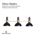 Sarantino 3-Light Adjustable Pendant Lamp 80x20x27~120cm, Elegant Design - SuperSaverAU - view 1