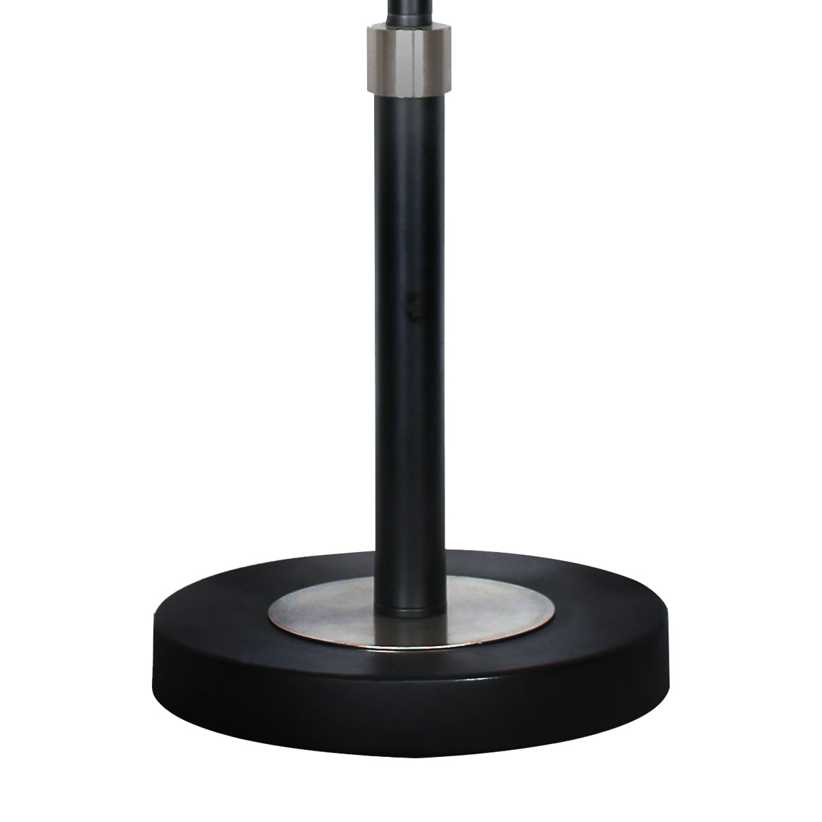 Sarantino Black Metal Table Lamp with Linen Shade - Elegant Design - SuperSaverAU - view 3