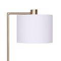 Sarantino Metal Task Lamp with USB Charging Port, 29.5x22x48cm, Antique Brass Finish - SuperSaverAU - view 4