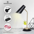 Sarantino Brass Finish Table Lamp - 35.5x18x53cm, Unique Shade, Assembly Required - SuperSaverAU - view 5