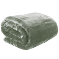 Laura Hill Faux Mink Blanket Queen Size 220x240cm Double-Sided 600GSM - SuperSaverAU - view 2