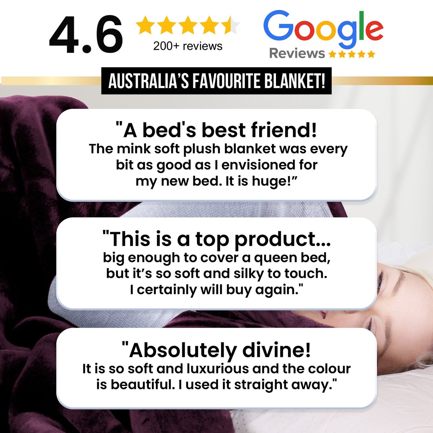 Laura Hill 600-GSM Mink Blanket Queen Size Double-Sided Soft Plush Bed Faux Throw Rug 220 X 240cm Sage