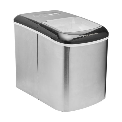 Morphy Richards 15kg Ice Maker in Stainless Steel - SuperSaverAU - view 1