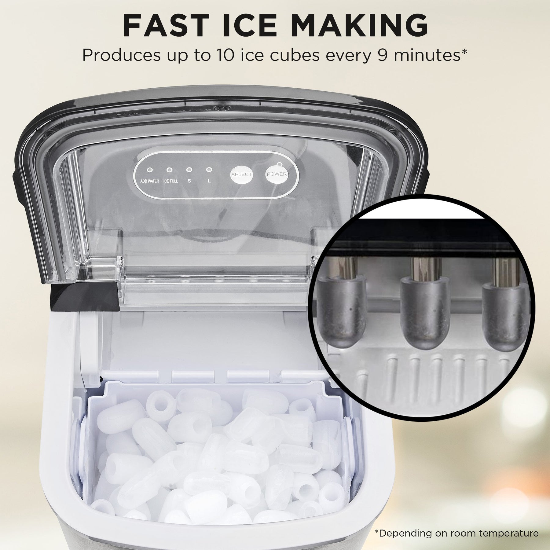 Morphy Richards 15kg Ice Maker in Stainless Steel - SuperSaverAU - view 6