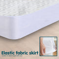 Laura Hill Cool Max Waterproof Mattress Protector Queen - Temperature Regulating - SuperSaverAU - view 2