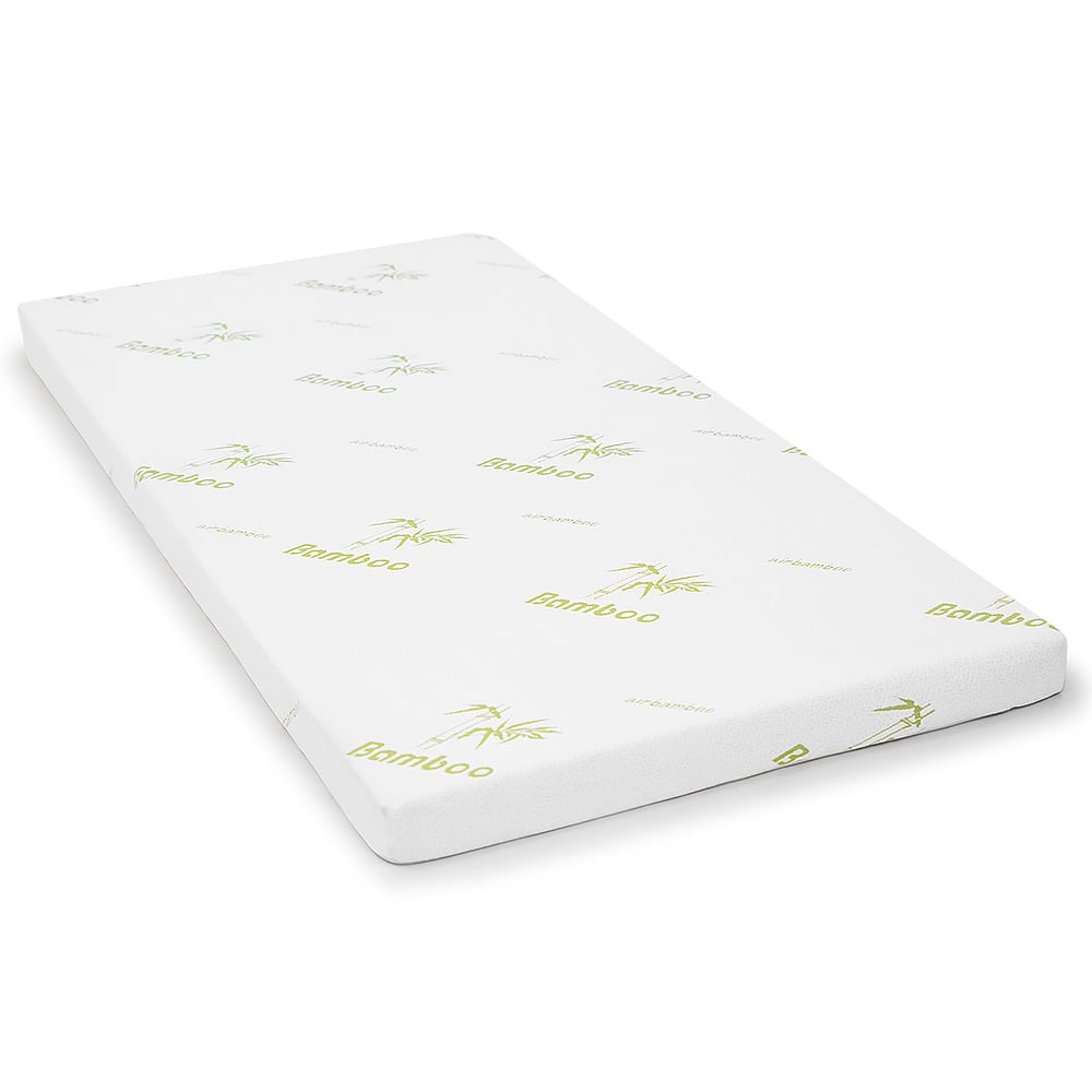 Laura Hill Cool Gel Memory Foam Mattress Topper, Bamboo Fabric Cover, Double - SuperSaverAU - view 1