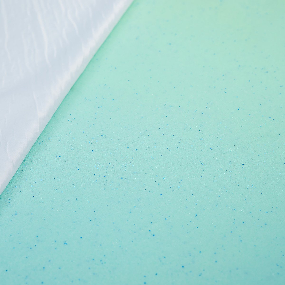 Laura Hill Cool Gel Memory Foam Mattress Topper, Bamboo Fabric Cover, Double - SuperSaverAU - view 8
