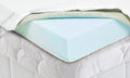 Laura Hill Cool Gel Memory Foam Mattress Topper - King Single, Breathable, Removable Cover - SuperSaverAU - view 4