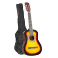 Karrera 34in Children's Wooden Acoustic Guitar - Sunburst