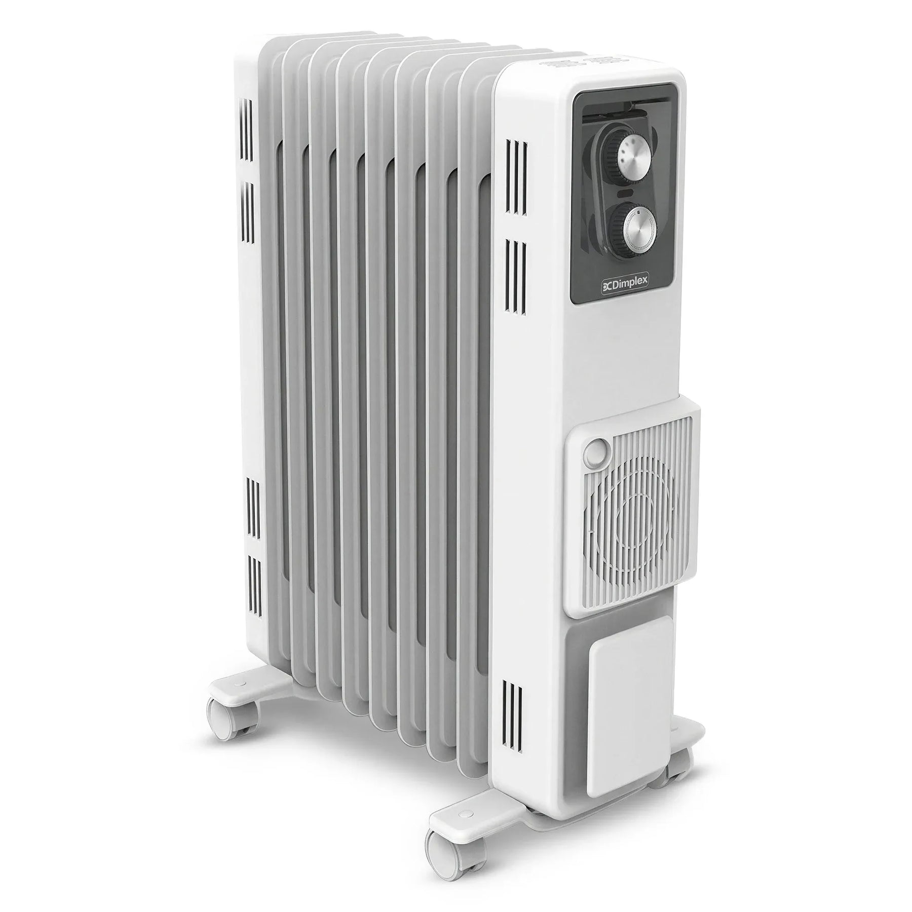 Dimplex 2.4kW Oil Column Heater with Turbo Fan 9 Fin Portable Radiator - SuperSaverAU - view 1
