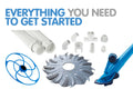 HydroActive Automatic Pool Cleaner 10m with Hose Fittings for Sparkling Clean Water - SuperSaverAU - view 4