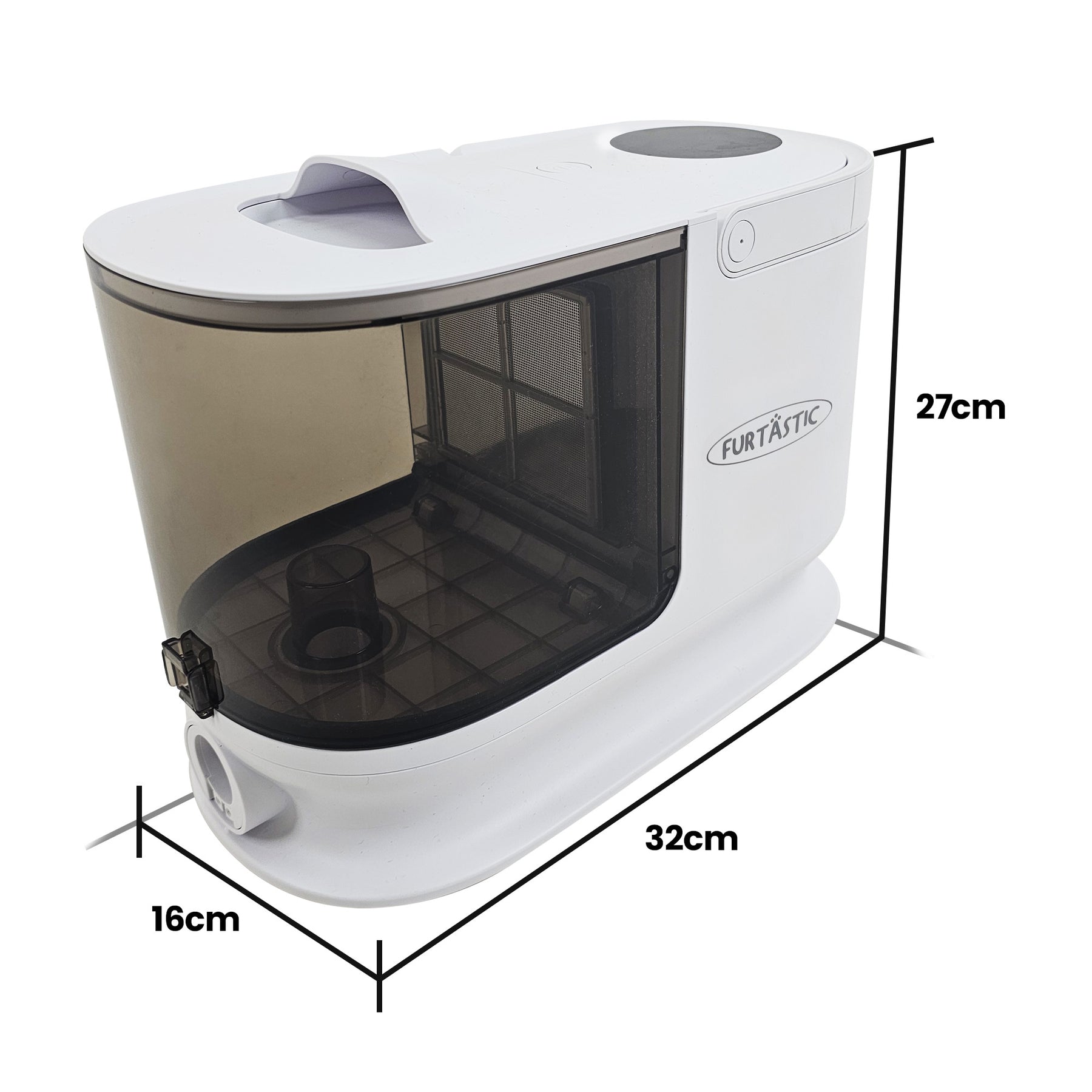 Furtastic 8-in-1 XL Pet Grooming Kit Vacuum Cleaner with 3L Capacity & HEPA Filter - SuperSaverAU - view 3