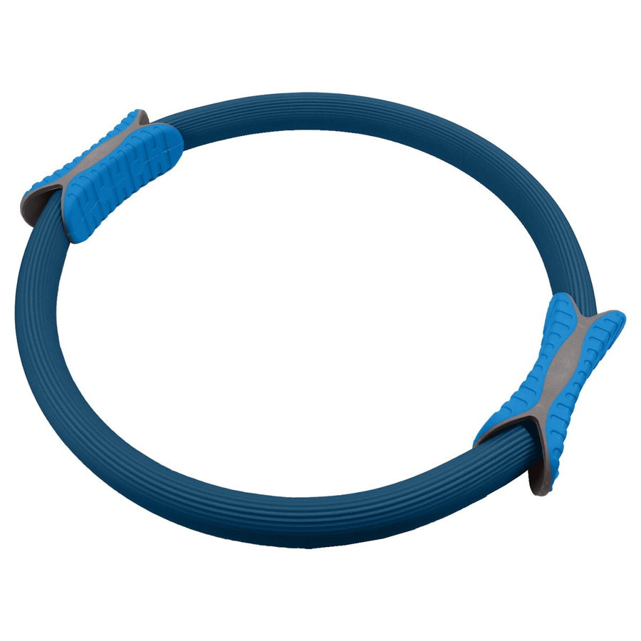 Powertrain Pilates Ring Band Yoga Home Workout Exercise Band Blue - SuperSaverAU - view 1