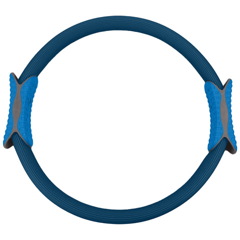 Powertrain Pilates Ring Band Yoga Home Workout Exercise Band Blue - SuperSaverAU - view 2