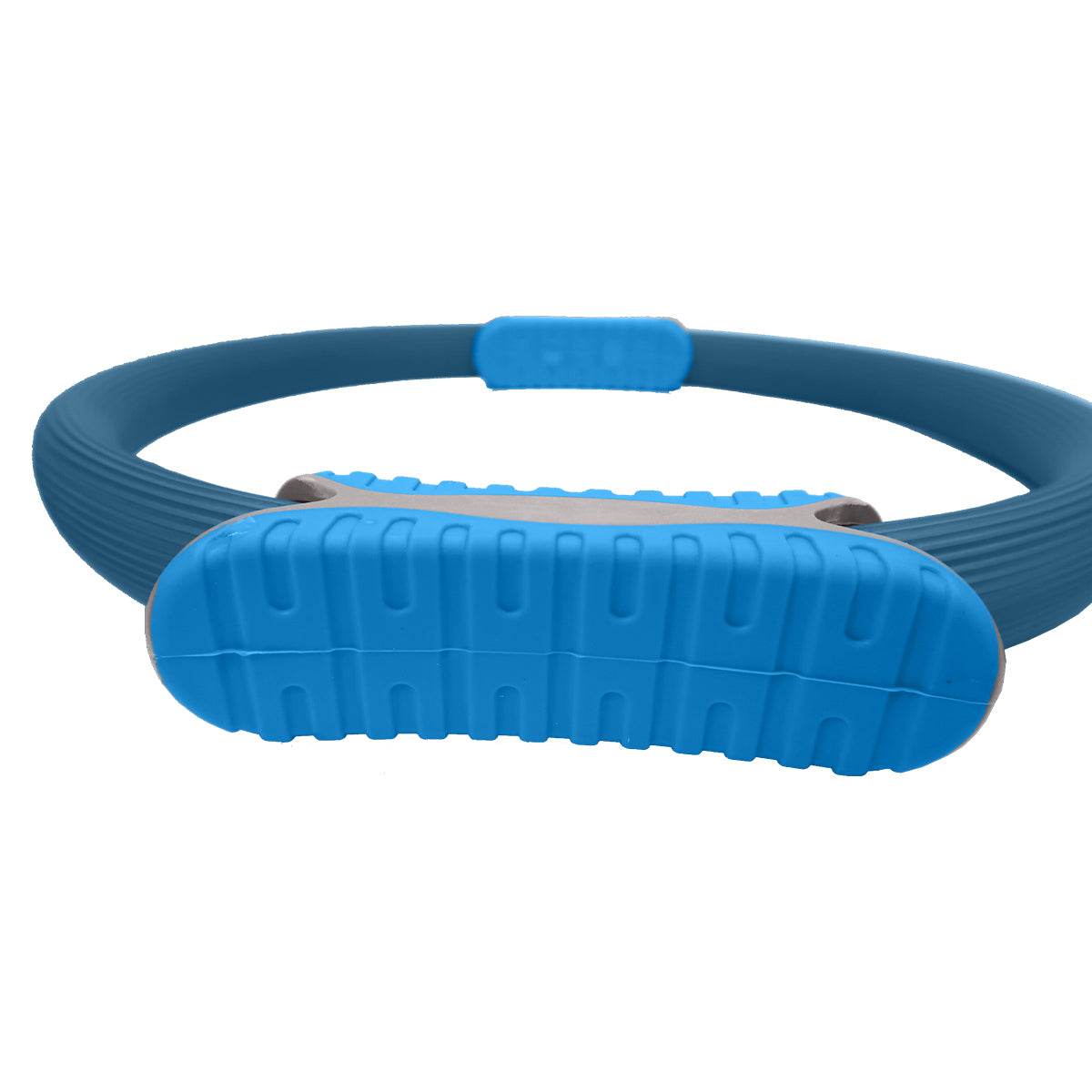 Powertrain Pilates Ring Band Yoga Home Workout Exercise Band Blue - SuperSaverAU - view 4