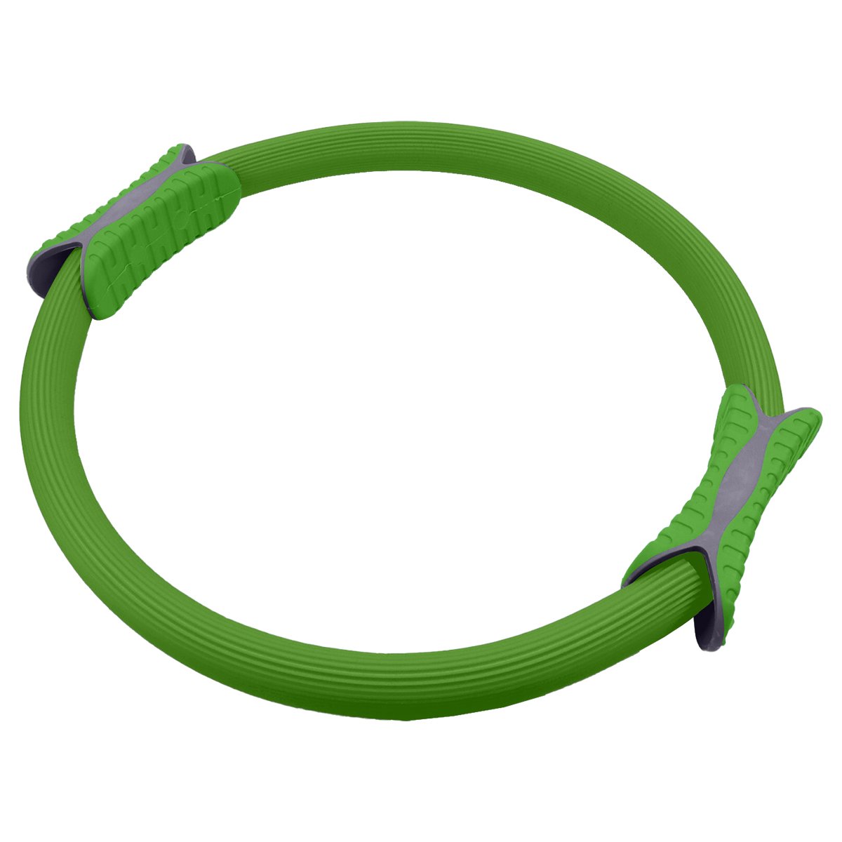 Powertrain Pilates Ring Band Yoga Home Workout Exercise Band Green - SuperSaverAU - view 1