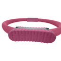 Powertrain Pilates Ring Band Yoga Home Workout Exercise Band Pink - SuperSaverAU - view 4