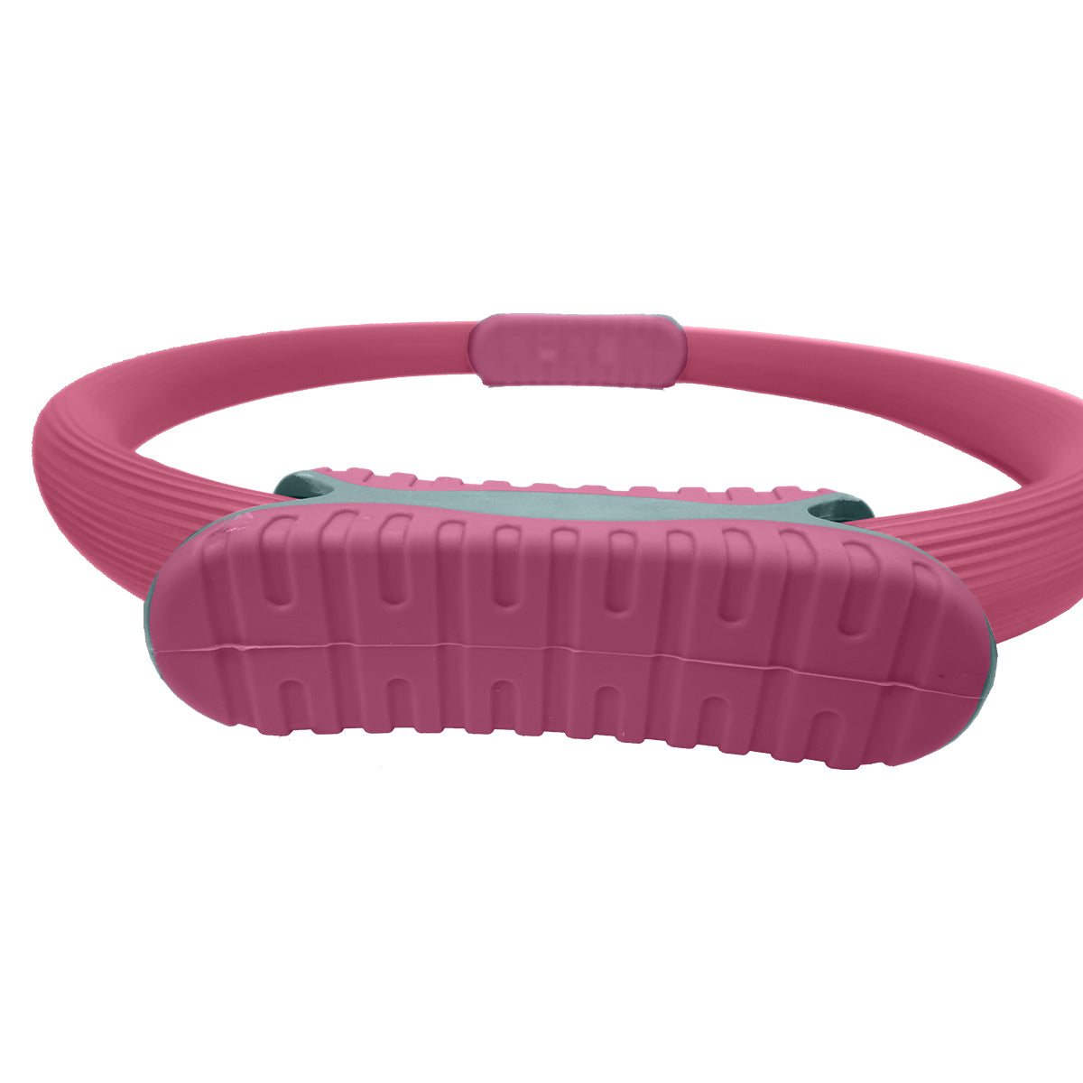 Powertrain Pilates Ring Band Yoga Home Workout Exercise Band Pink - SuperSaverAU - view 4