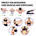 Powertrain Pilates Ring Band Yoga Home Workout Exercise Band Pink - SuperSaverAU - view 6