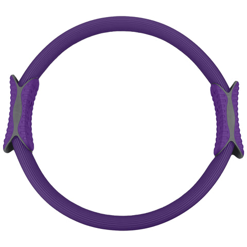 Powertrain Pilates Ring Band Yoga Home Workout Exercise Band Purple - SuperSaverAU - view 2