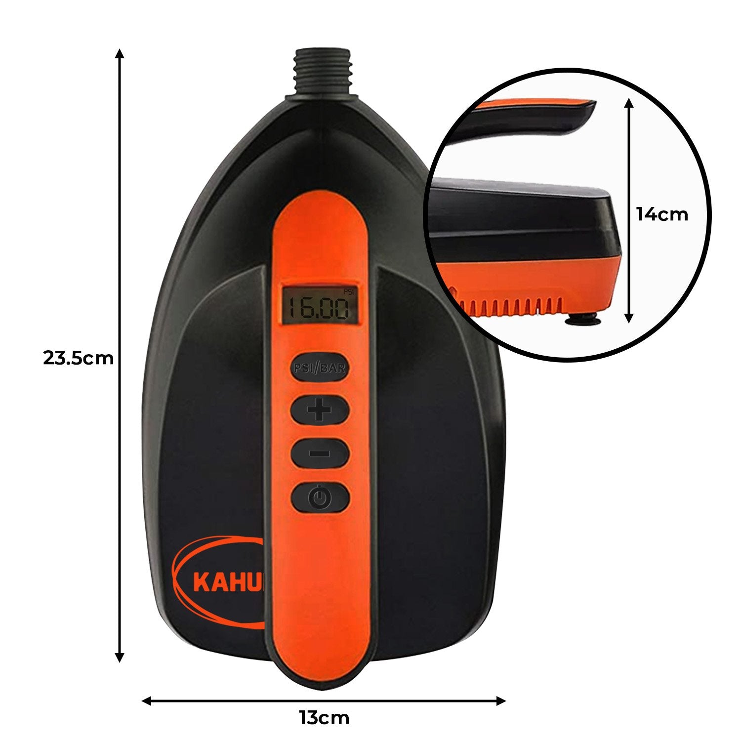 Kahuna Portable Electric Air Pump 12V for Inflatable Paddle Boards - SuperSaverAU - view 3