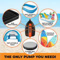 Kahuna Portable Electric Air Pump 12V for Inflatable Paddle Boards - SuperSaverAU - view 5