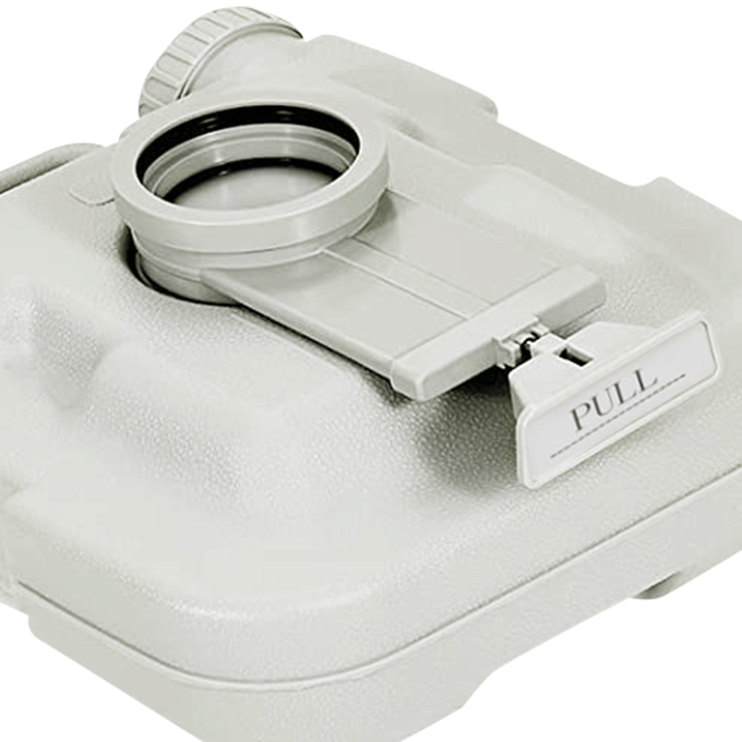Wallaroo 10L Portable Toilet - Press Flush Pump, 10L Capacity, Durable PE/ABS - SuperSaverAU - view 4