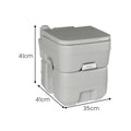Wallaroo 20l Camping Portable Toilet Press Flush Pump - SuperSaverAU - view 4